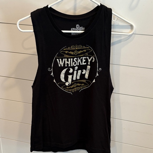 Women's Whiskey Girl Muscle Tee - Picture 1 of 3